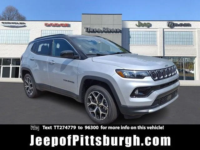 New 2026 Silver Zynith Metallic Clear-Coat Exterior Paint Jeep Limited image 1