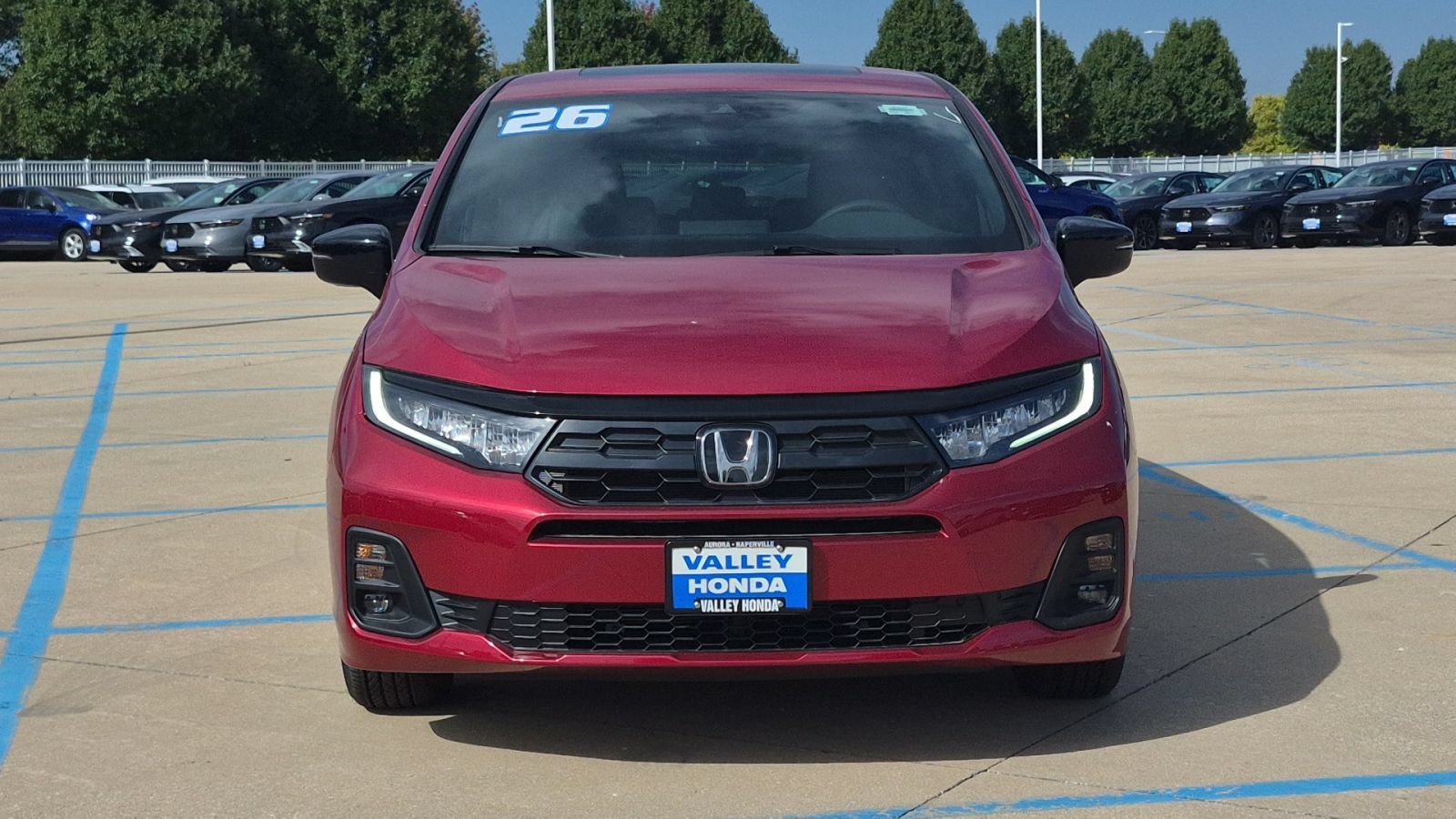 New 2026 Radiant Red Metallic II Honda Sport-L image 3