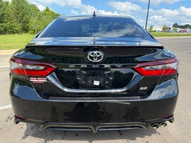 Used 2024 Midnight Black Metallic Toyota SE image 4