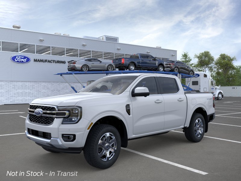 Oxford White 2026 Ford Ranger Lariat SuperCrew RWD Pickup Truck 4X2