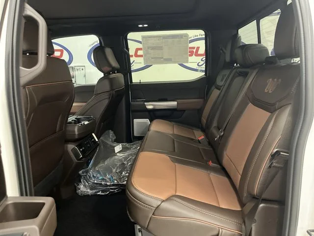 New 2026 Star White Metallic Tri-Coat Ford King Ranch image 15