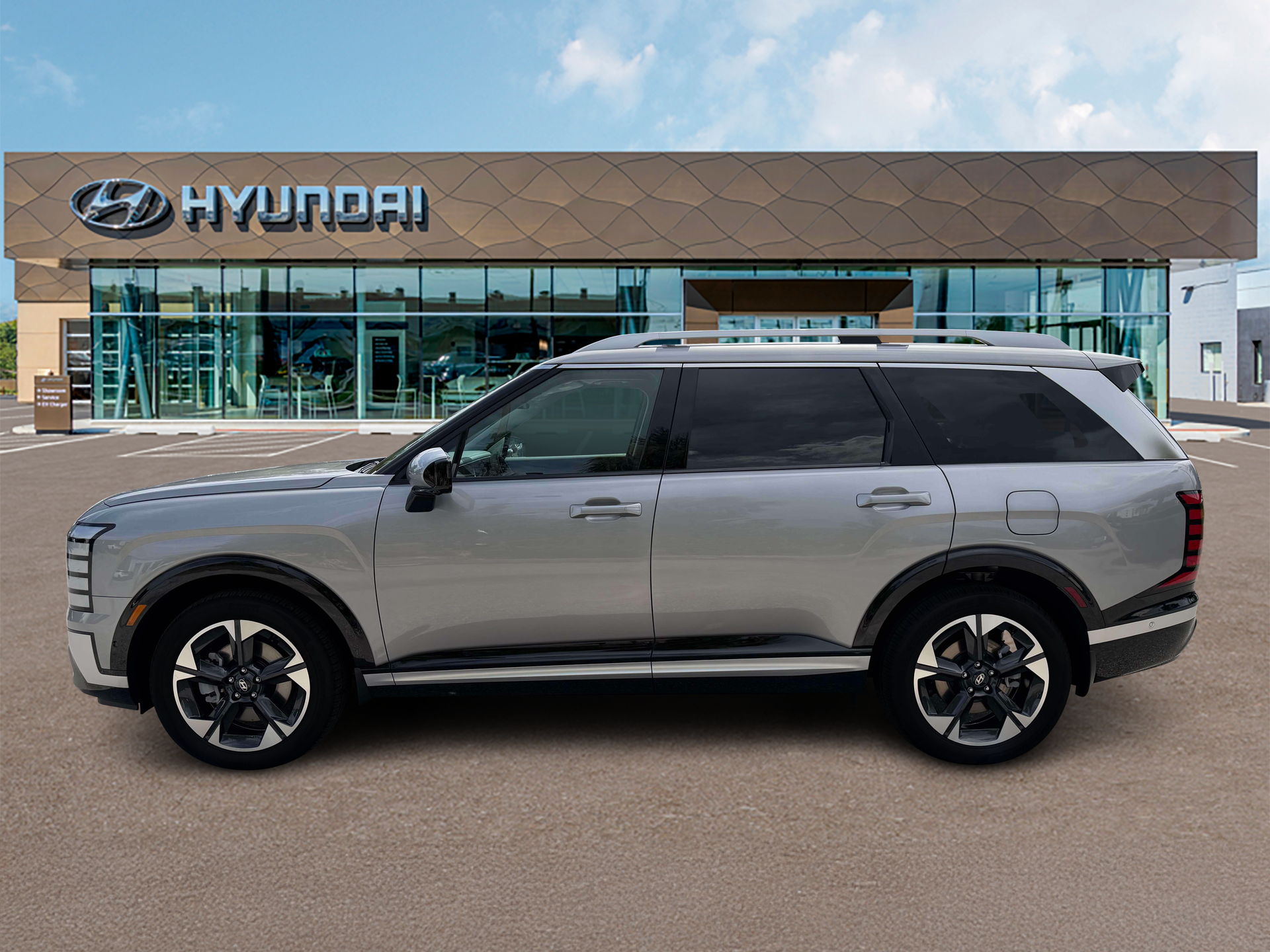 New 2027 Silver Hyundai Limited 7P image 3