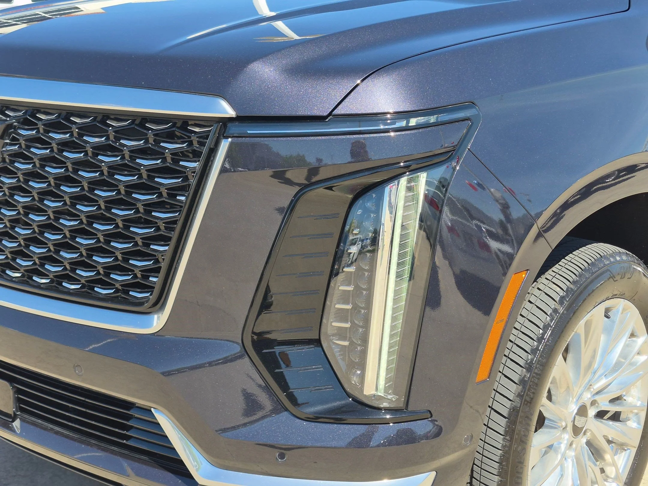 Used 2025 Galactic Gray Metallic Cadillac 4WD Premium Luxury image 10