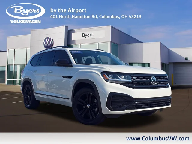 2022 Volkswagen Atlas 3.6L V6 SEL R-Line Black