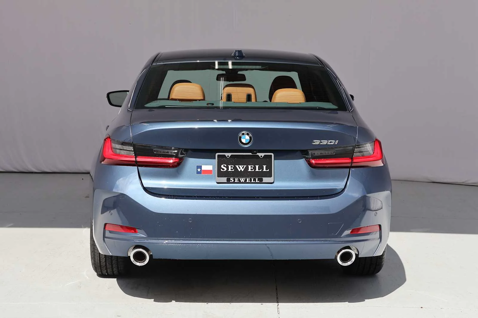 Certified Used 2025 Arctic Race Blue metallic BMW 330i image 6