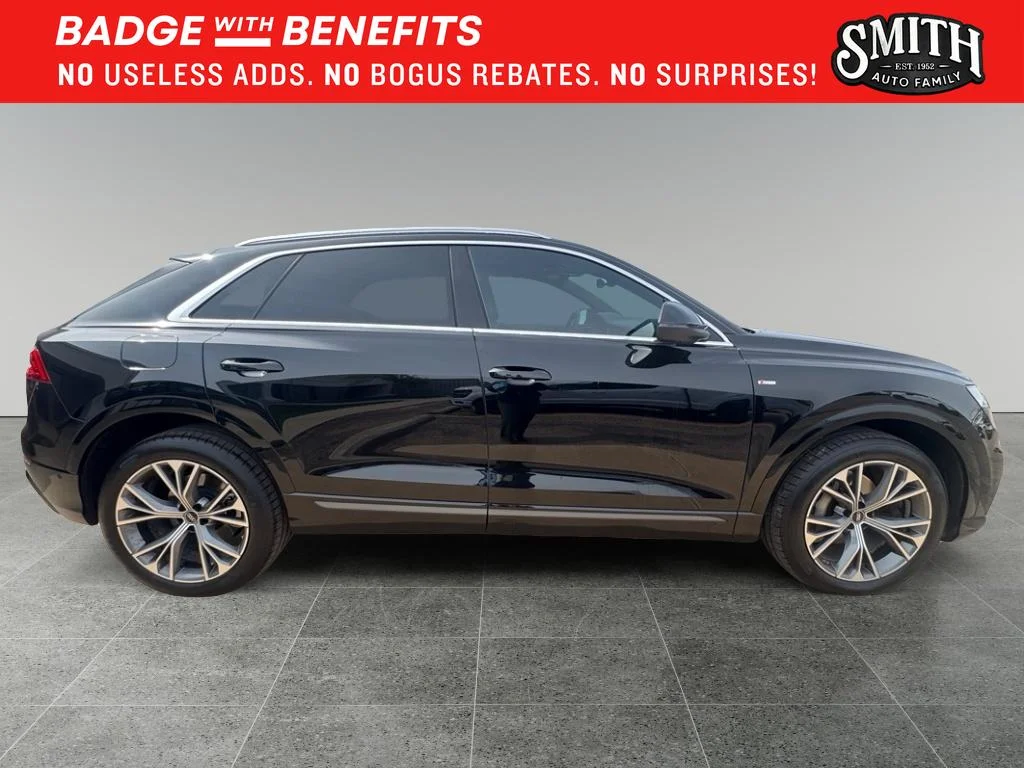 Used 2023 Mythos Black Metallic Audi Premium Plus image 9