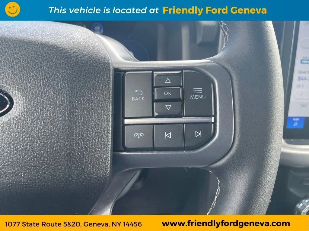Used 2025 Agate Black Metallic Ford XLT image 55
