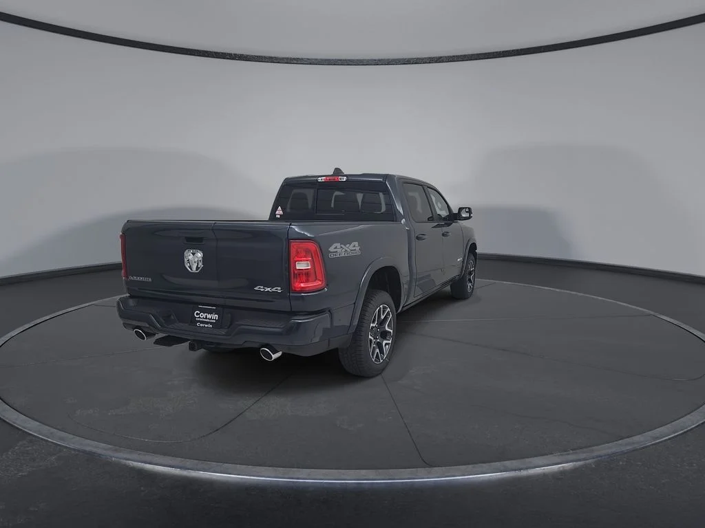 New 2026 Forged Blue Metallic Exterior Paint RAM Laramie image 14