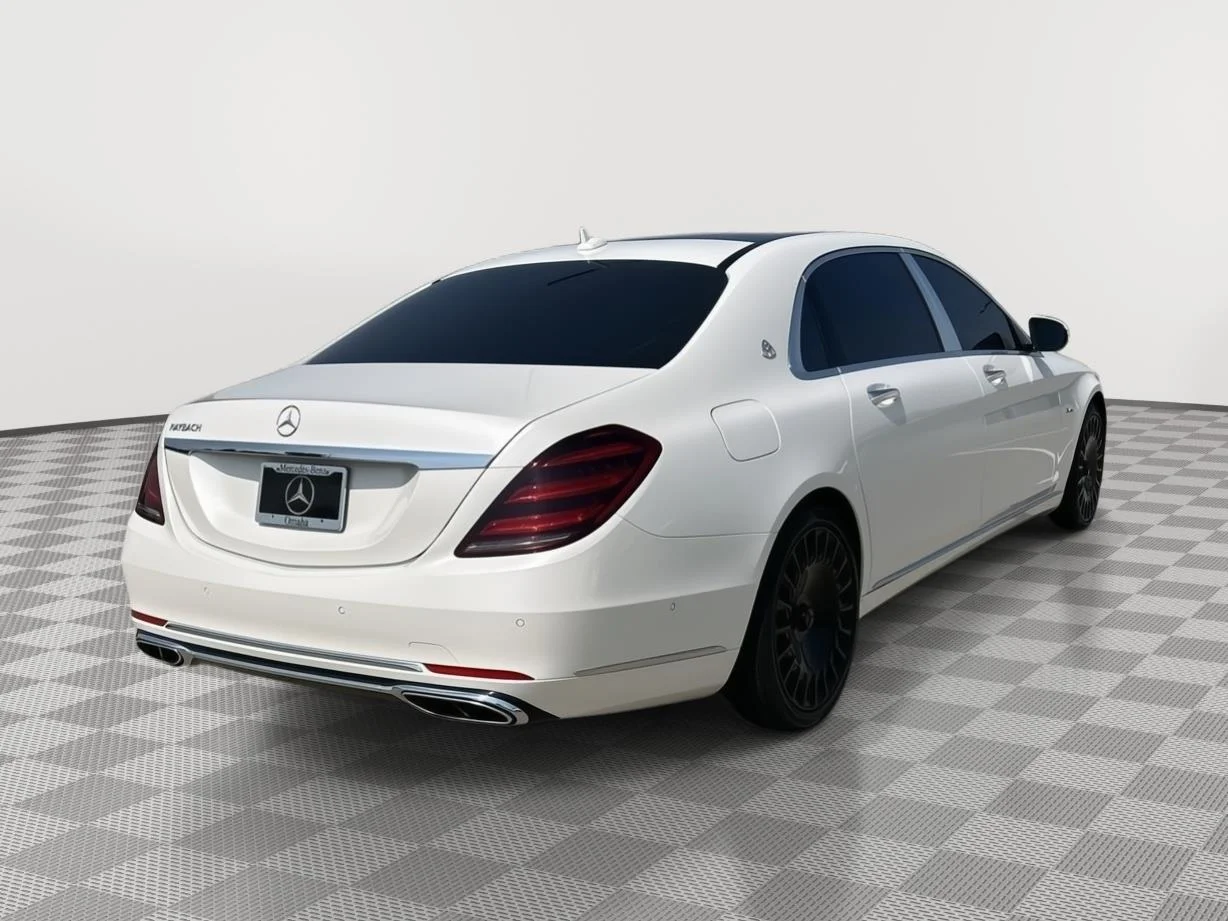Used 2020 designo Diamond White Mercedes-Benz Maybach S 560 image 4
