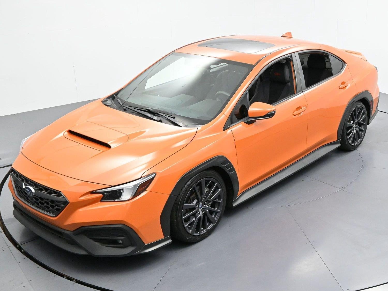 Used 2022 Solar Orange Pearl Subaru Limited image 35