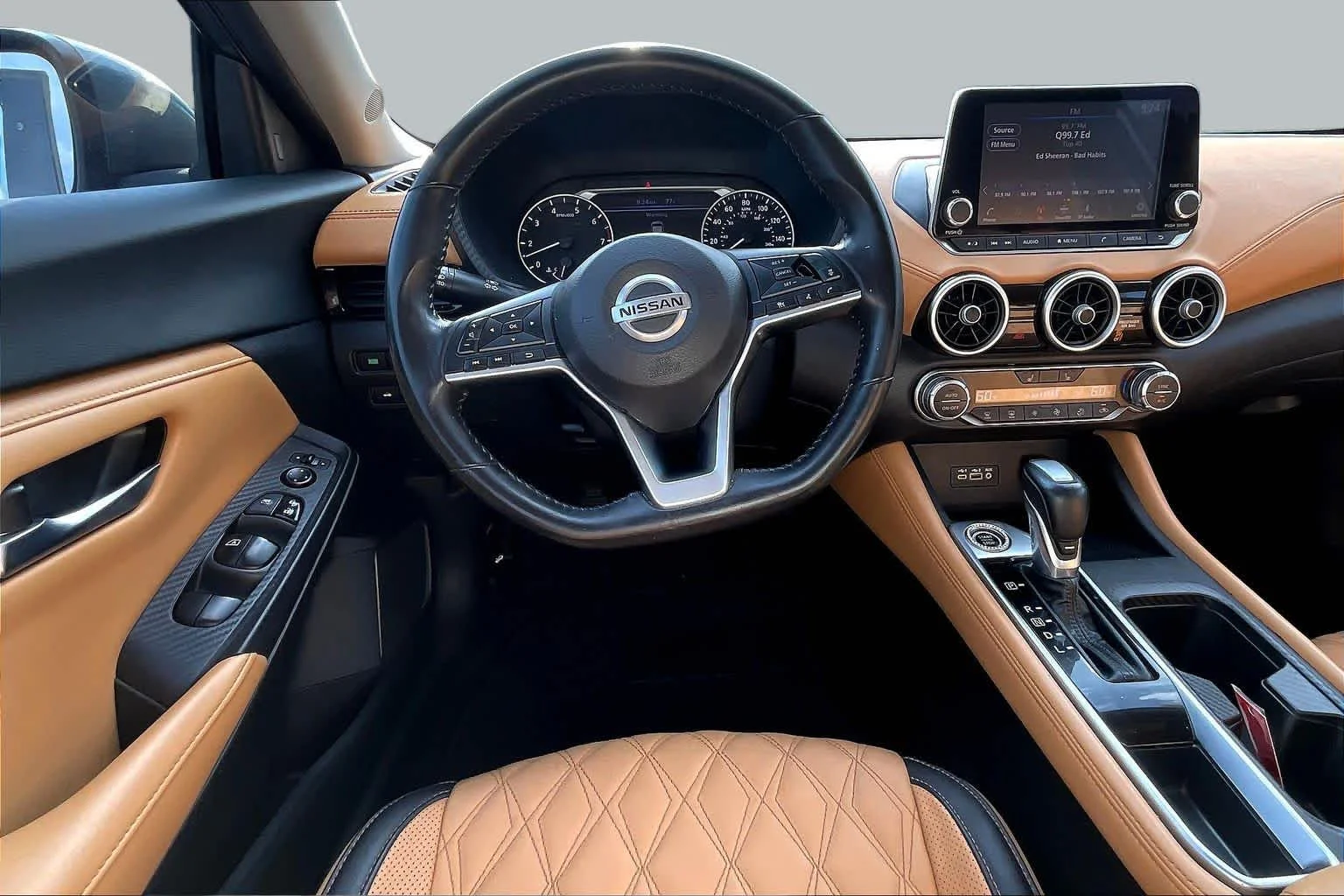 Used 2021 Gun Metallic Nissan SV image 6