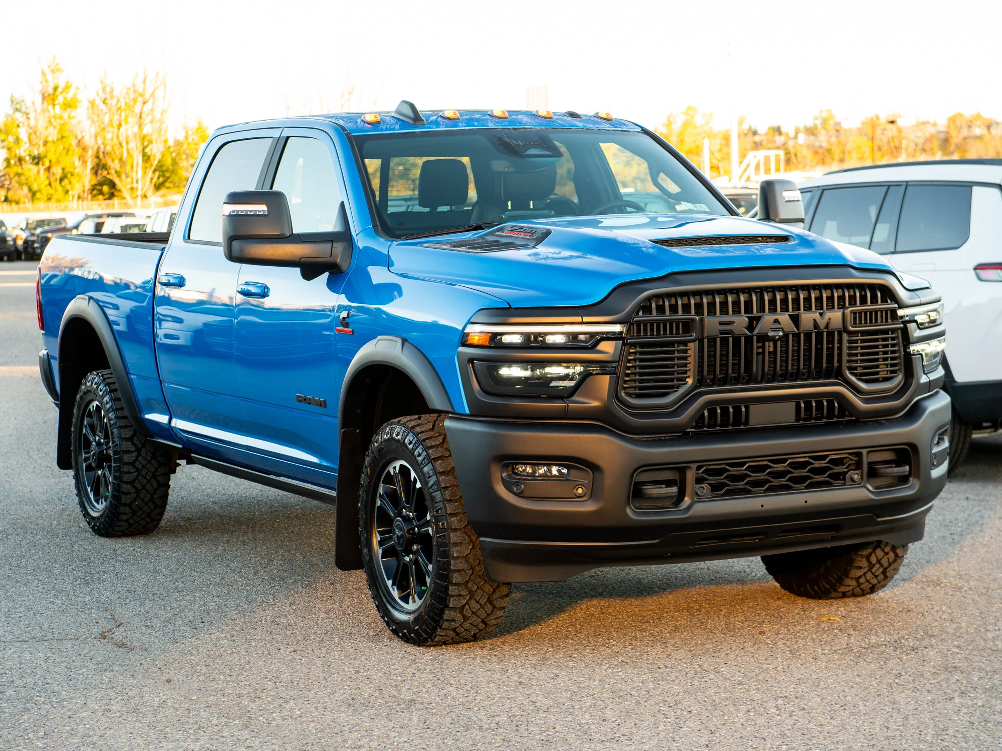 New 2027 Blue RAM Rebel* Crew Cab 4x4, Sunroof, Towing Tech Group, Passenger Screen image 12