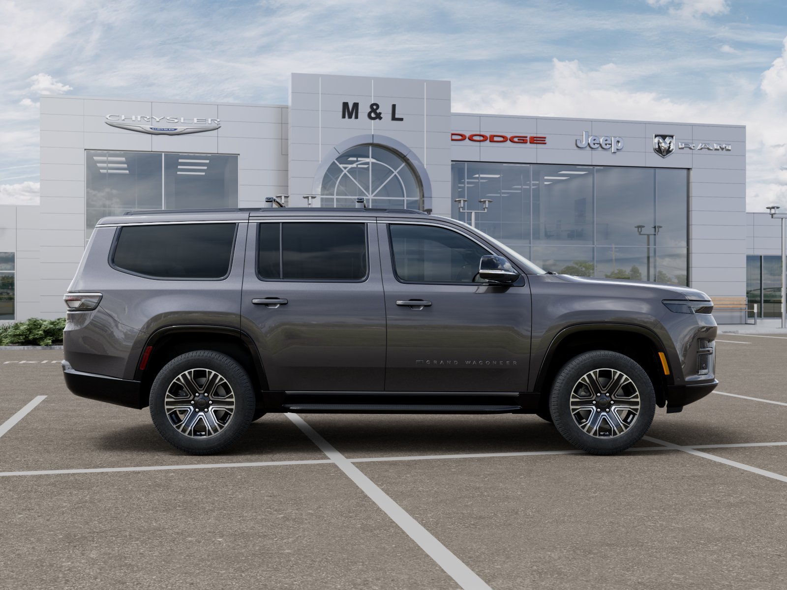 New 2026 Baltic-Gray Metallic Clear-Coat Exterior Paint Jeep 4x4 image 47
