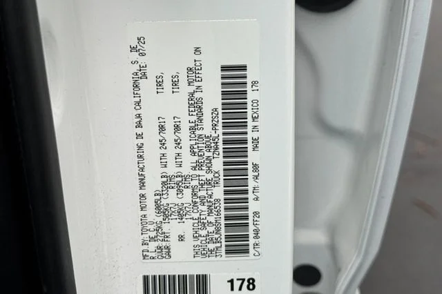 Certified Used 2025 White Toyota SR5 image 34
