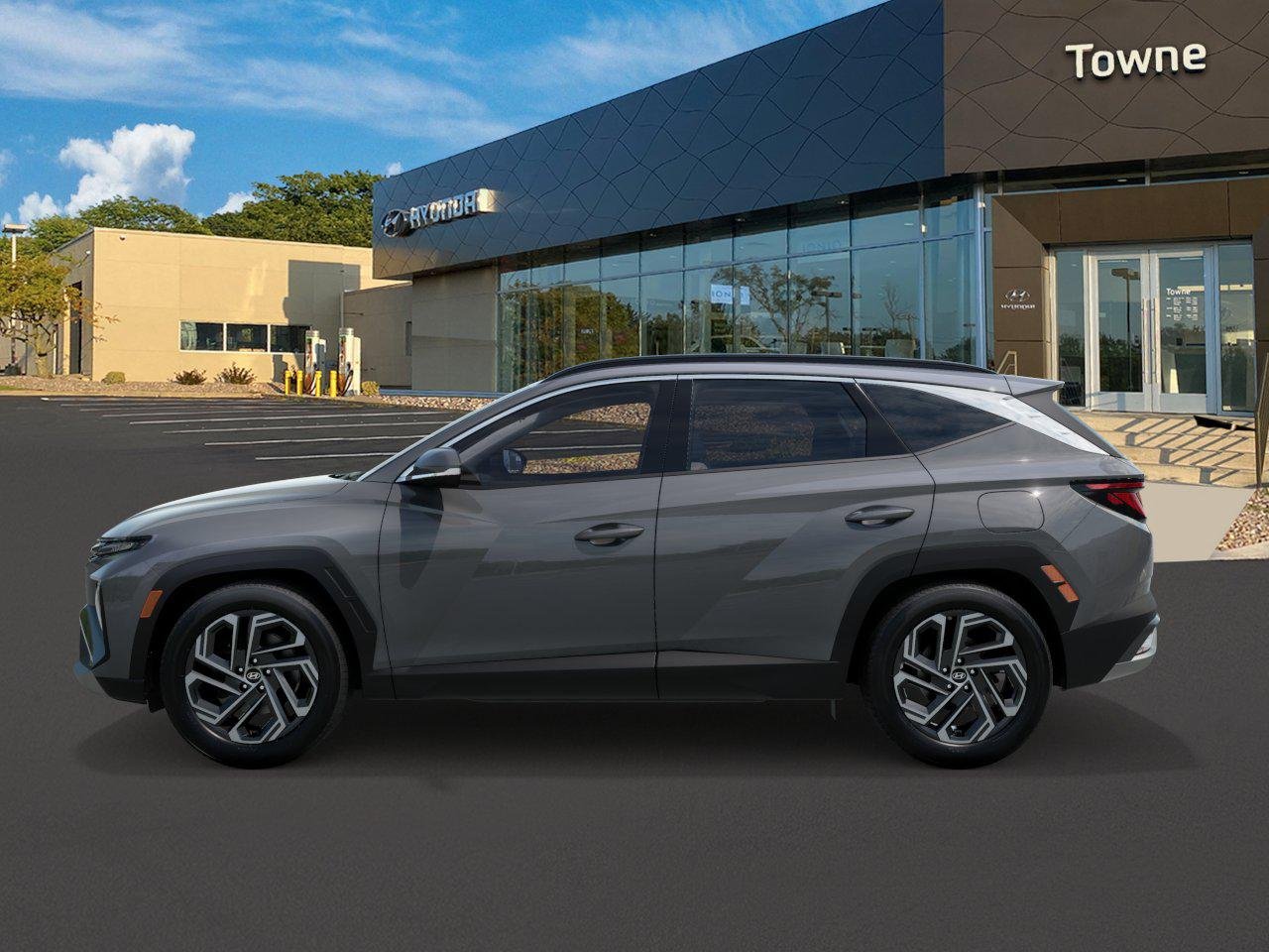 New 2026 Gray Hyundai SEL Plus AWD image 3