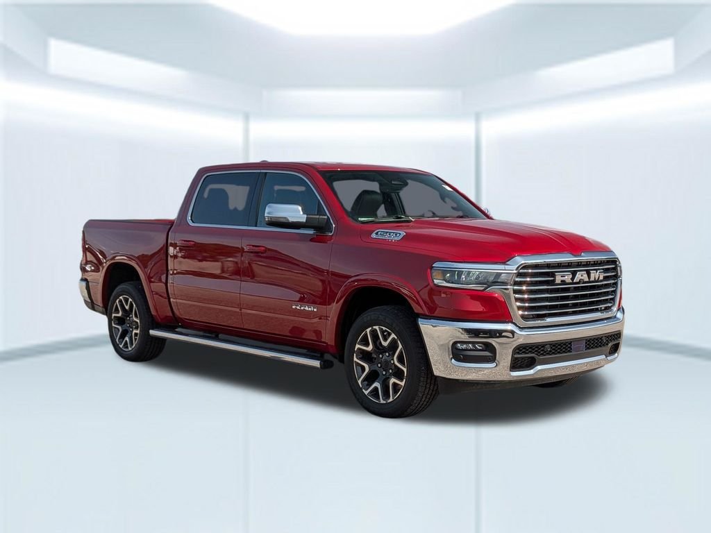 New 2026 Molten Red Pearl-Coat Exterior Paint RAM Laramie image 8