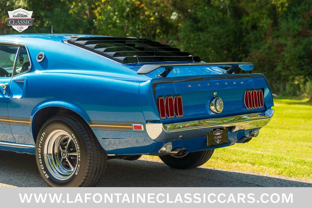 Used 1969 Blue Ford Mach 1 image 83