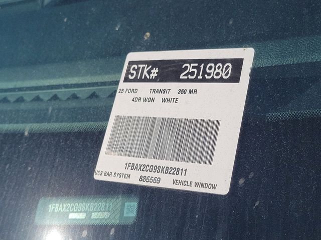 New 2025 Oxford White Ford Passenger Van XLT image 25