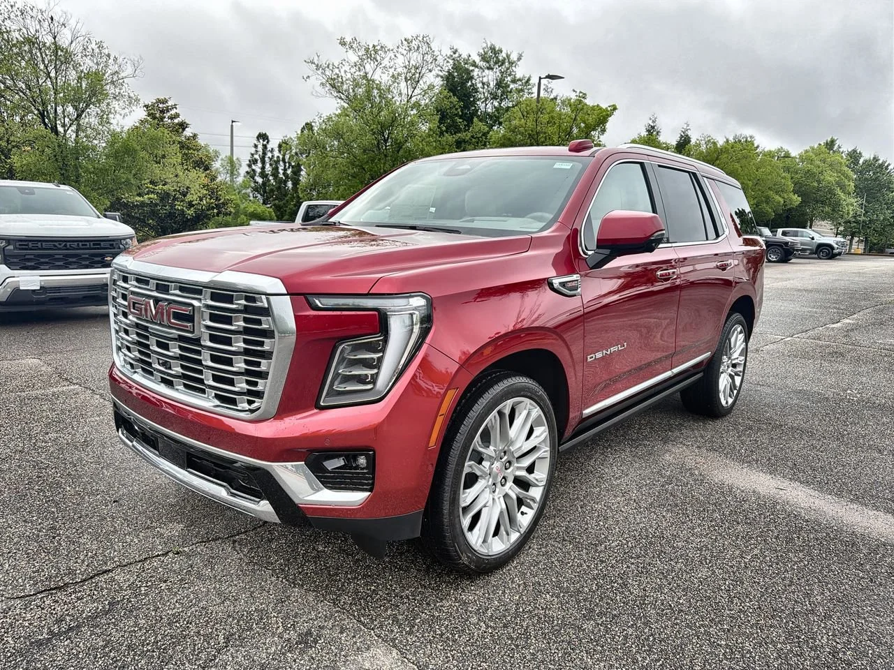 New 2026 Volcanic Red Tintcoat GMC Denali image 4