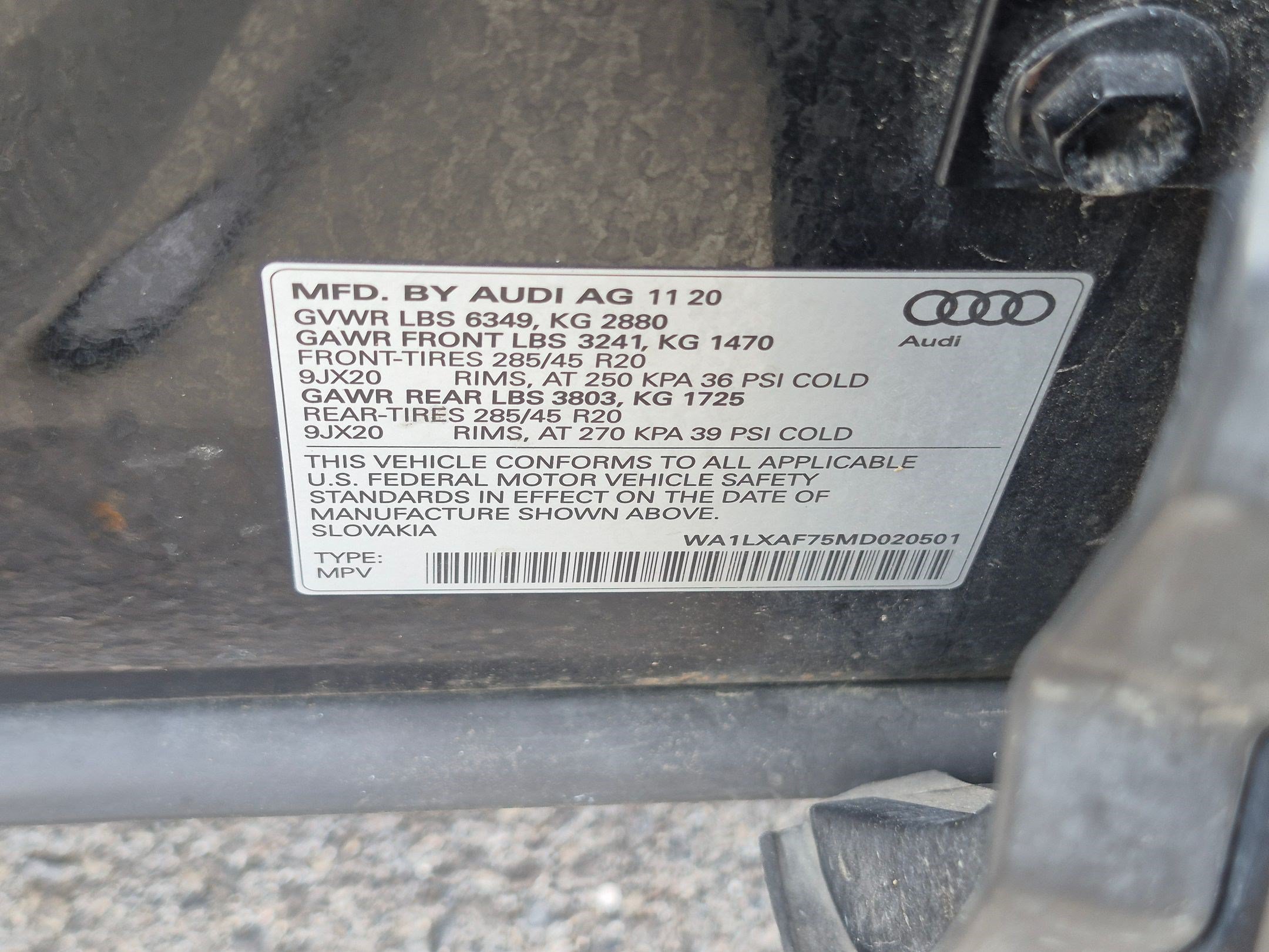 Used 2021 Night Black Audi Premium Plus image 34