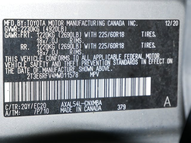 Certified Used 2021 Silver Sky Metallic/Midnight Black Metallic Toyota Hybrid XSE w/ Technology Pkg & Weather Pkg image 35