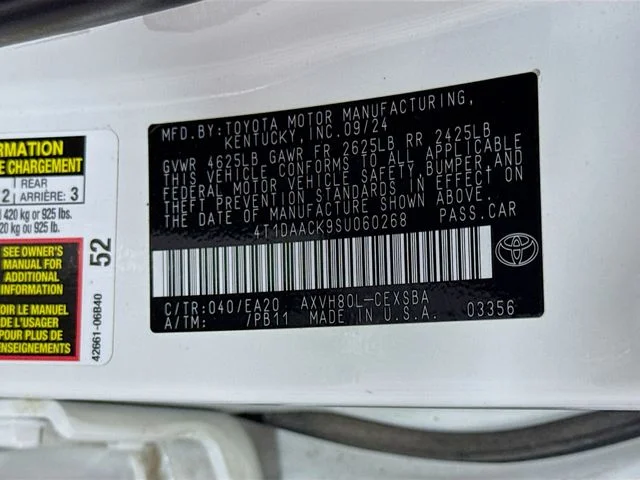 Certified Used 2025 White Toyota SE image 32