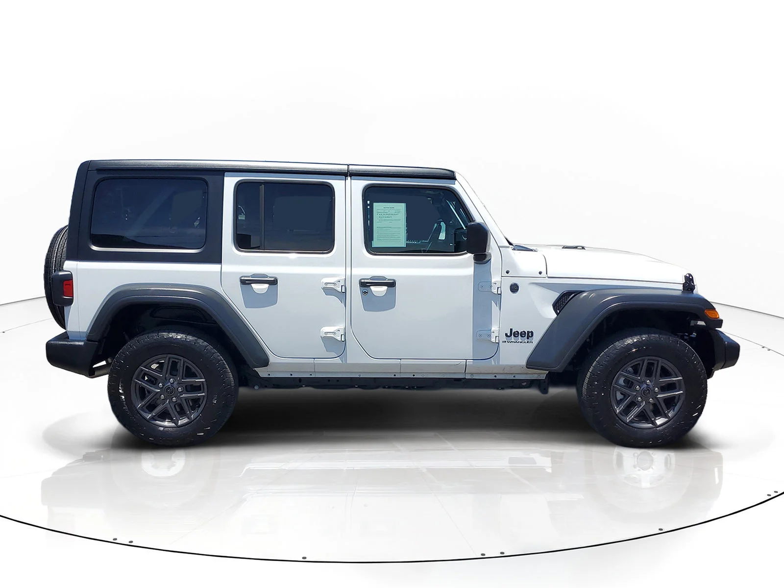 Certified Used 2025 White Jeep Sport S image 2
