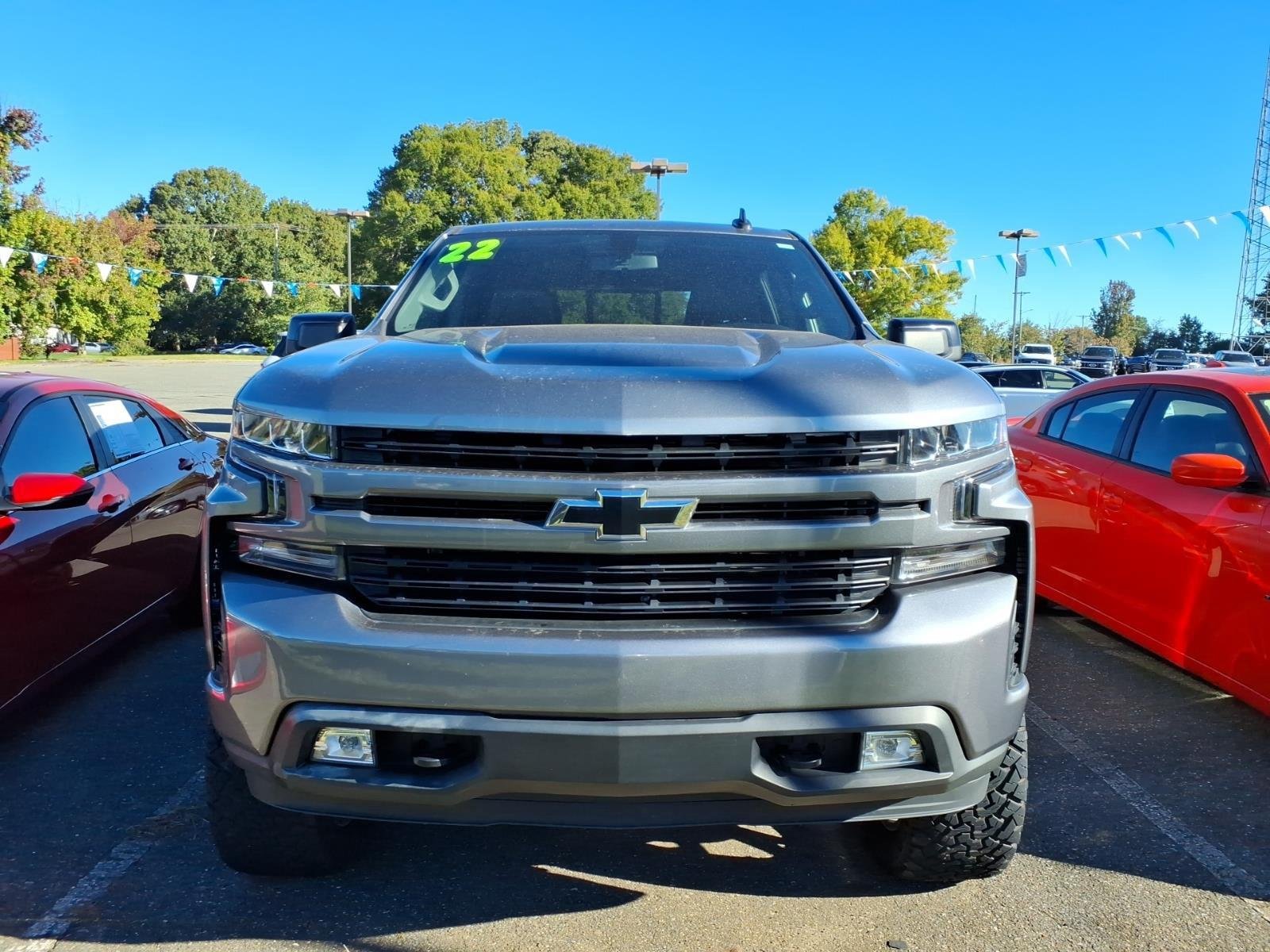 Used 2022 Satin Steel Metallic Chevrolet RST image 2