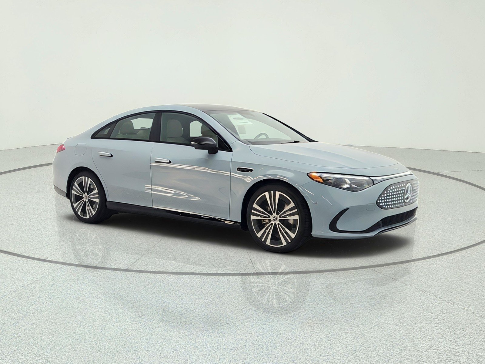 New 2027 Liquid Crystal Green Mercedes-Benz CLA 350 Electric 4MATIC® image 3