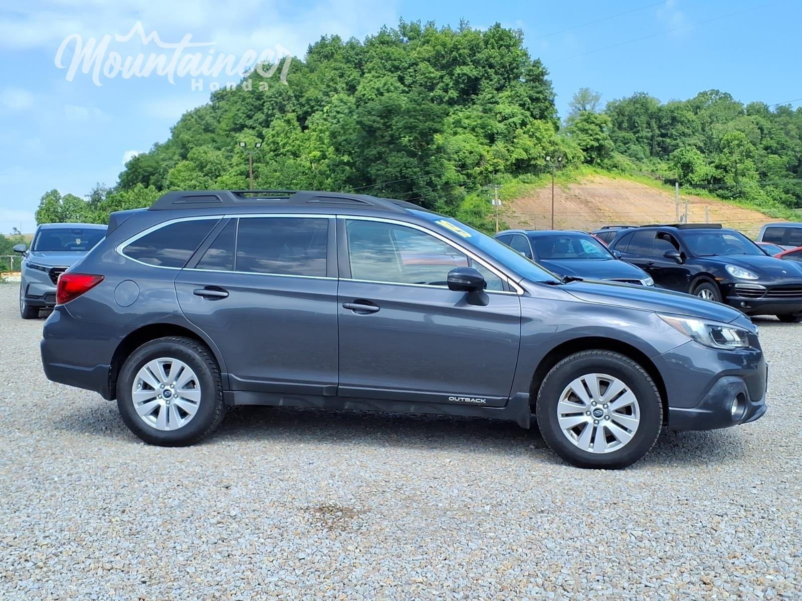 Used 2019 Magnetite Gray Metallic Subaru Premium image 8