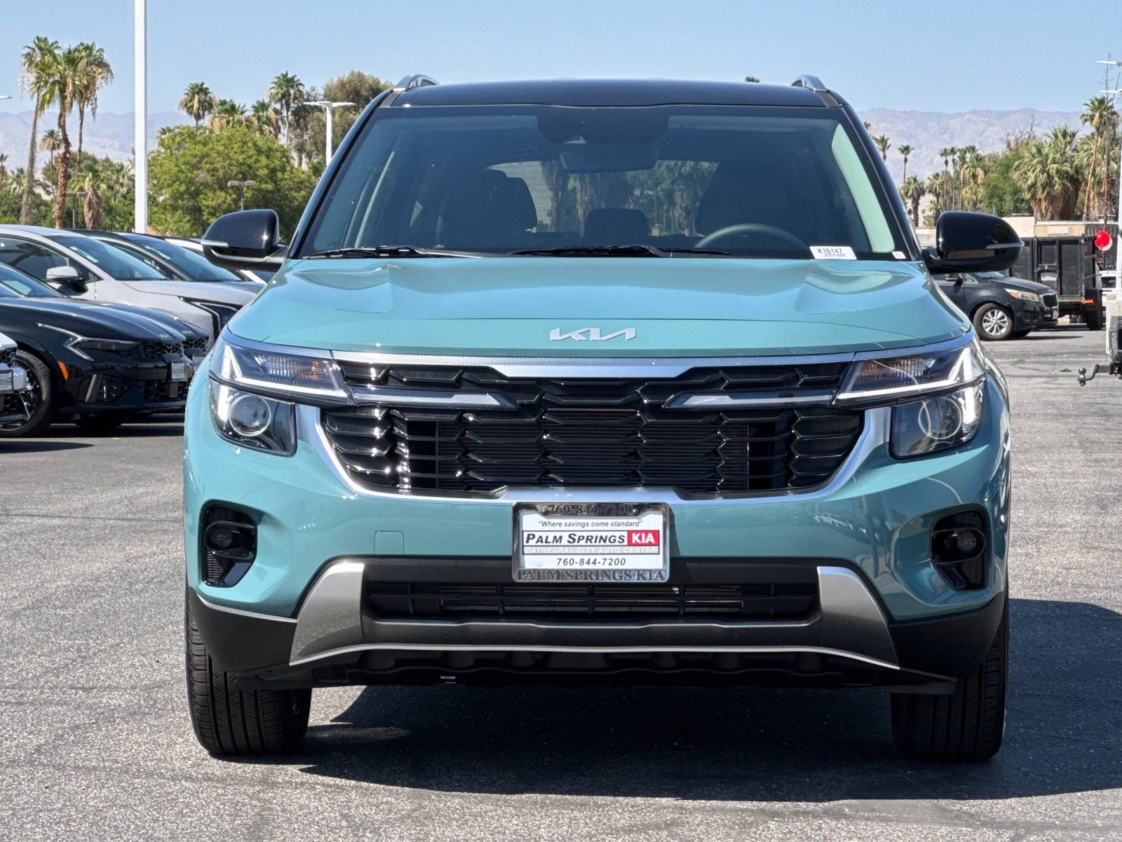 New 2026 Pluton Blue / Black Roof Kia S image 8