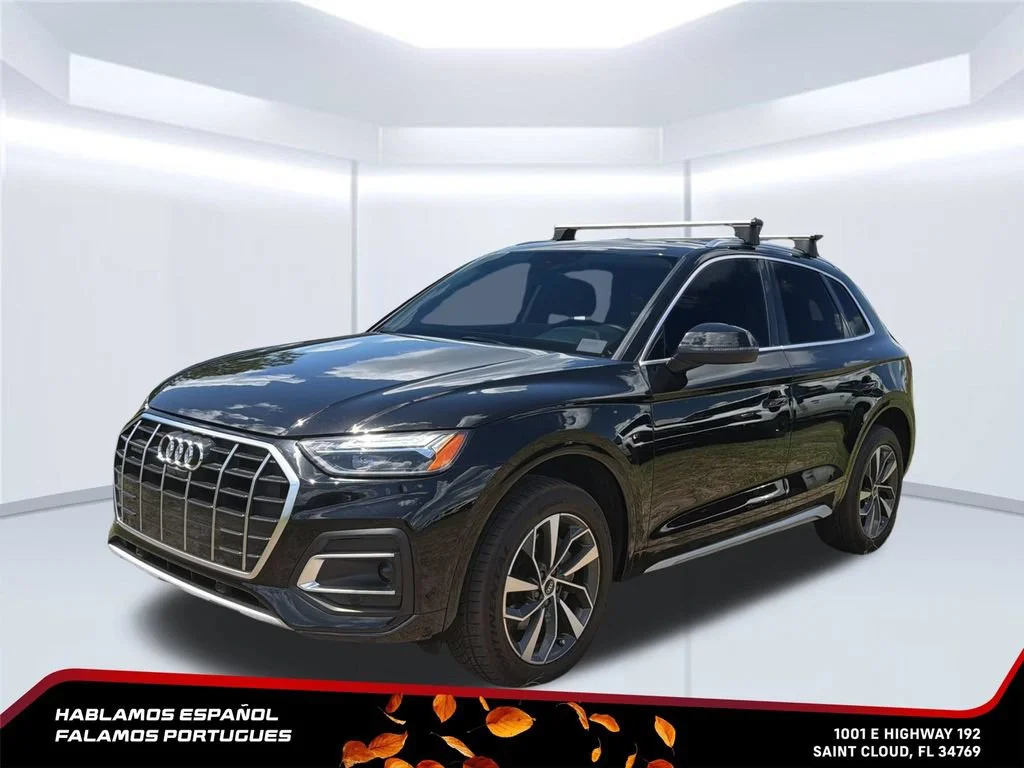 Used 2021 Black Audi Premium Plus 45 TFSI quattro S tronic image 2