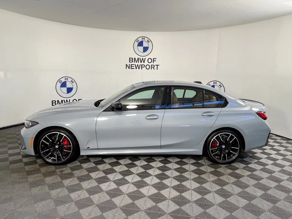 Certified Used 2025 Gray Metallic BMW M340i xDrive image 12