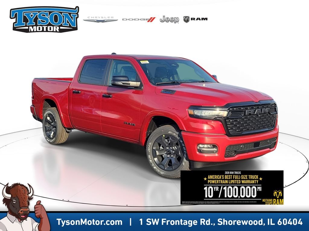 New 2026 Molten Red Pearlcoat RAM Big Horn/Lone Star image 1