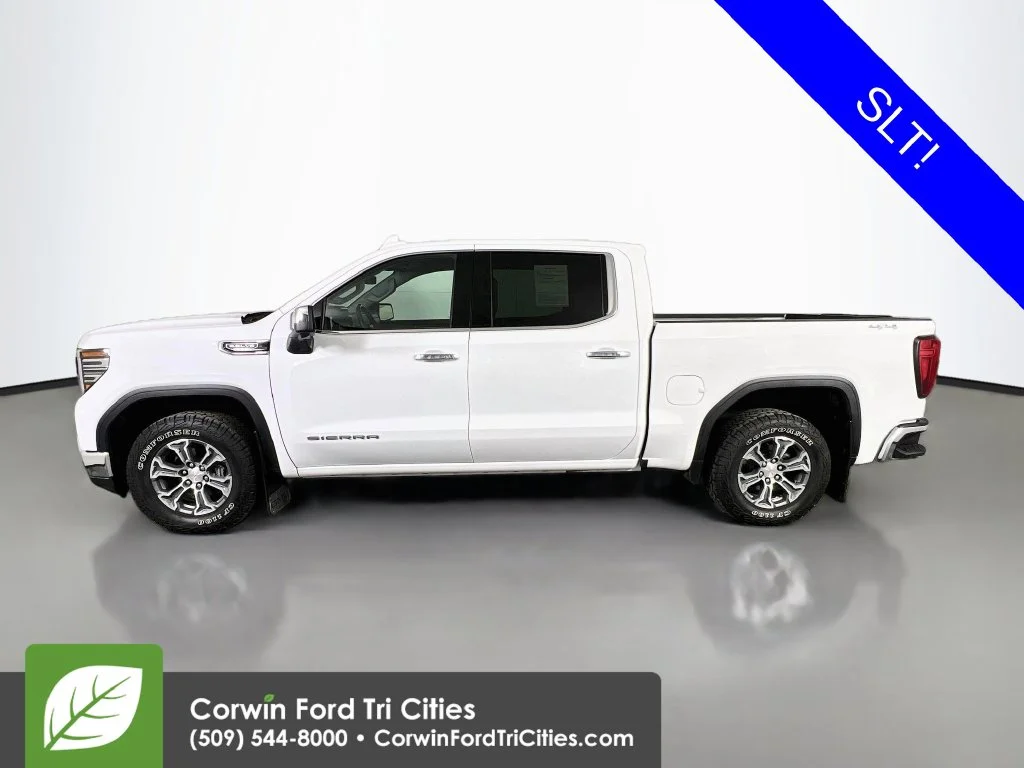 Used 2023 Summit White GMC SLT image 5
