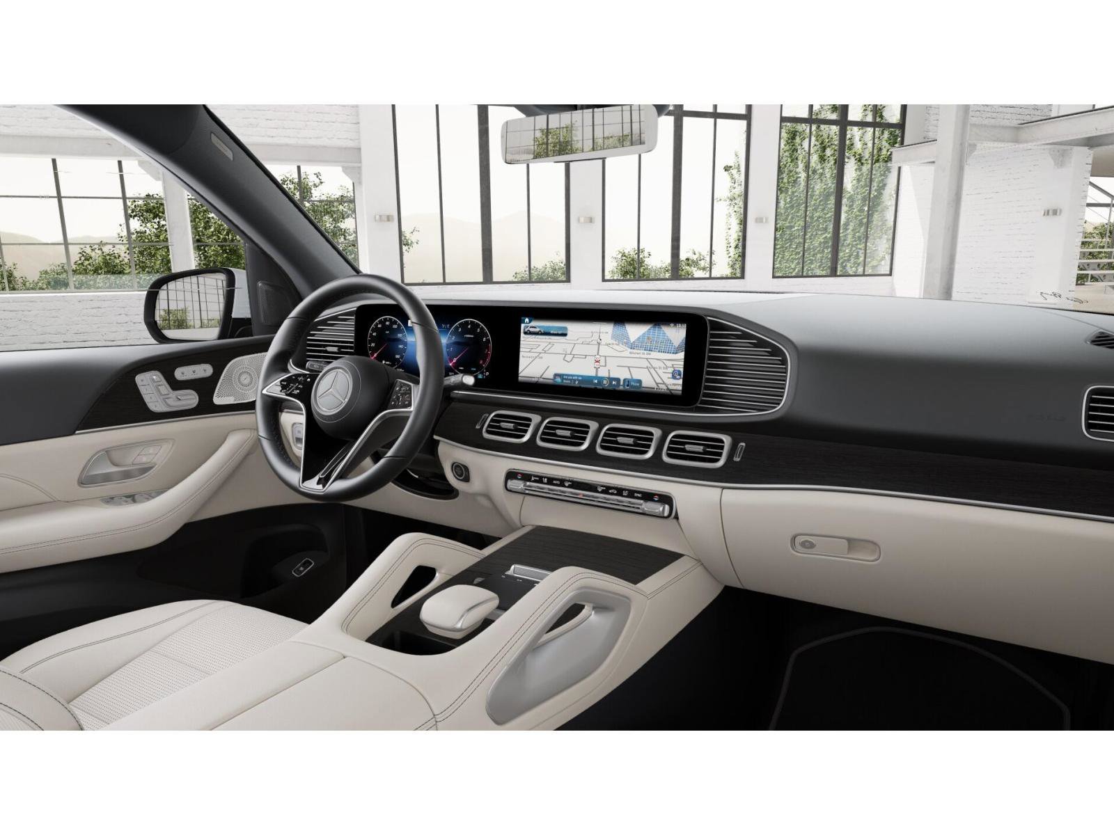 New 2026 MANUFAKTUR Moonlight White Metallic Mercedes-Benz GLE 350 image 6