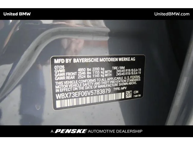 New 2027 Storm Bay Metallic BMW X1 image 24