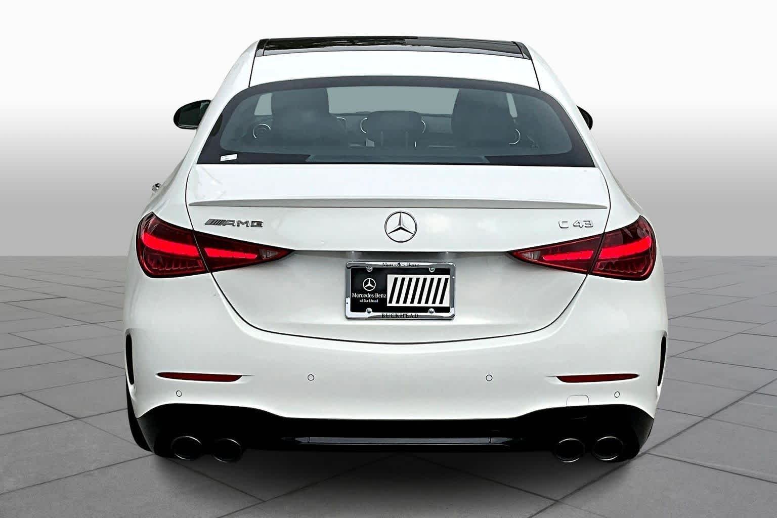 Certified Used 2025 Polar White Mercedes-Benz AMG® C 43 image 4
