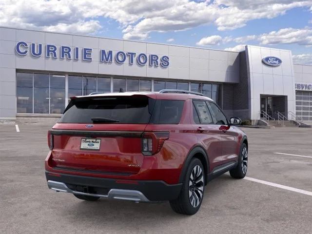 New 2026 Rapid Red Metallic Tinted Clearcoat Ford Platinum image 8