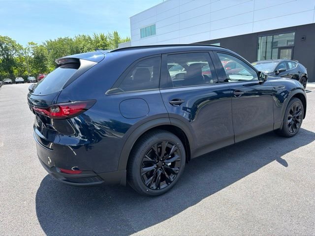 New 2026 Deep Crystal Blue Mica Mazda Premium Sport AWD image 3