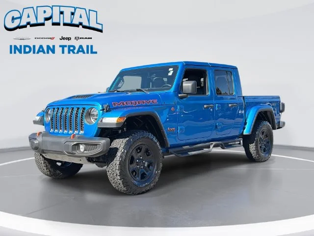 Used 2021 Blue Jeep Mojave image 1