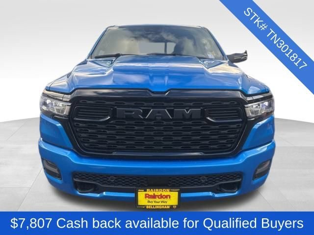 New 2026 Hydro Blue Pearl-Coat Exterior Paint RAM Big Horn image 2