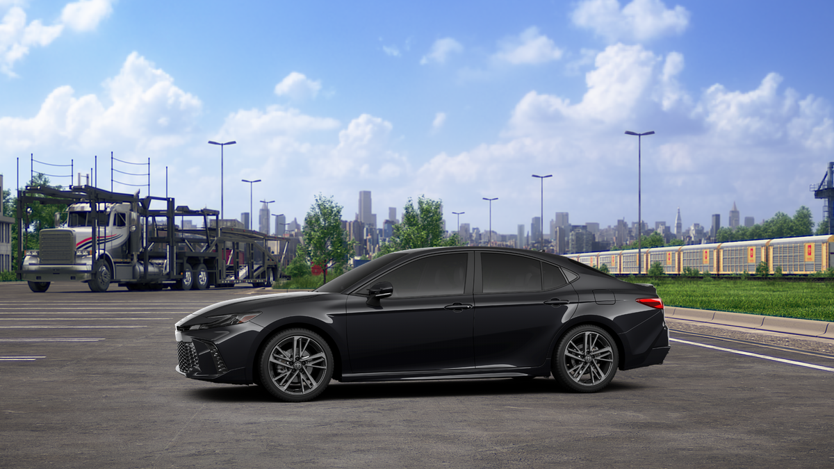 New 2027 Midnight Black Metallic Toyota XSE image 3