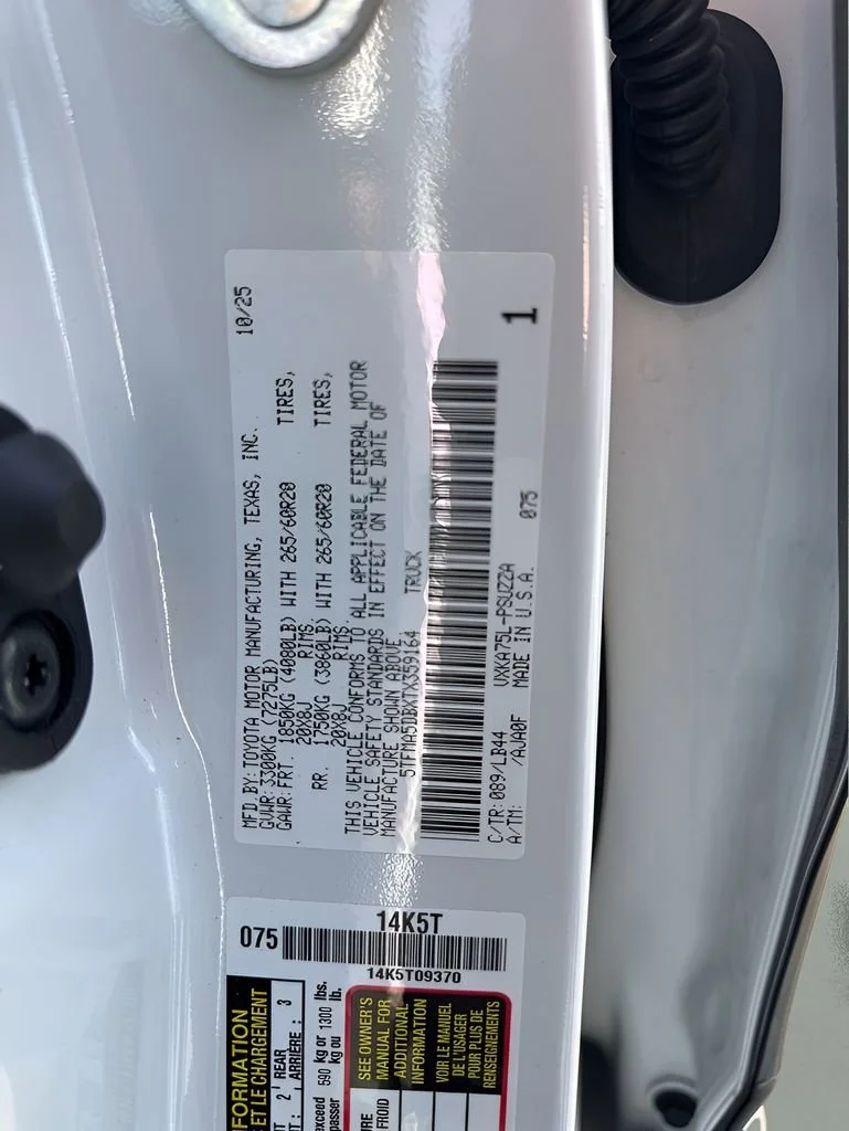 Used 2026 Wind Chill Pearl Toyota 1794 Edition image 34