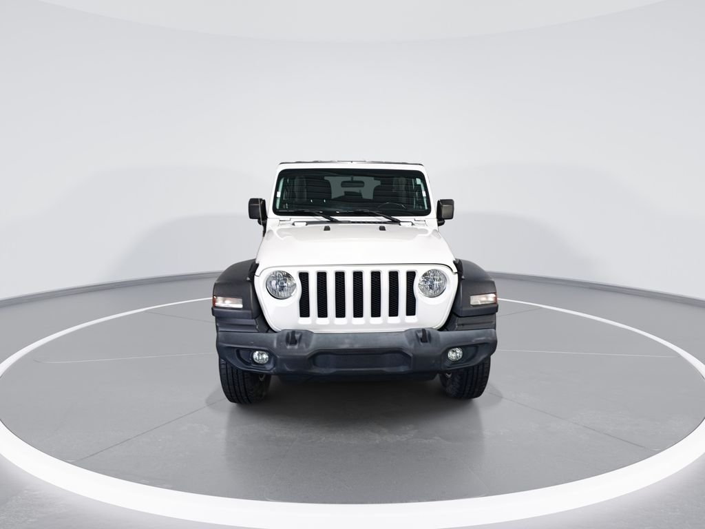 Used 2020 White Jeep Unlimited Sport S image 3