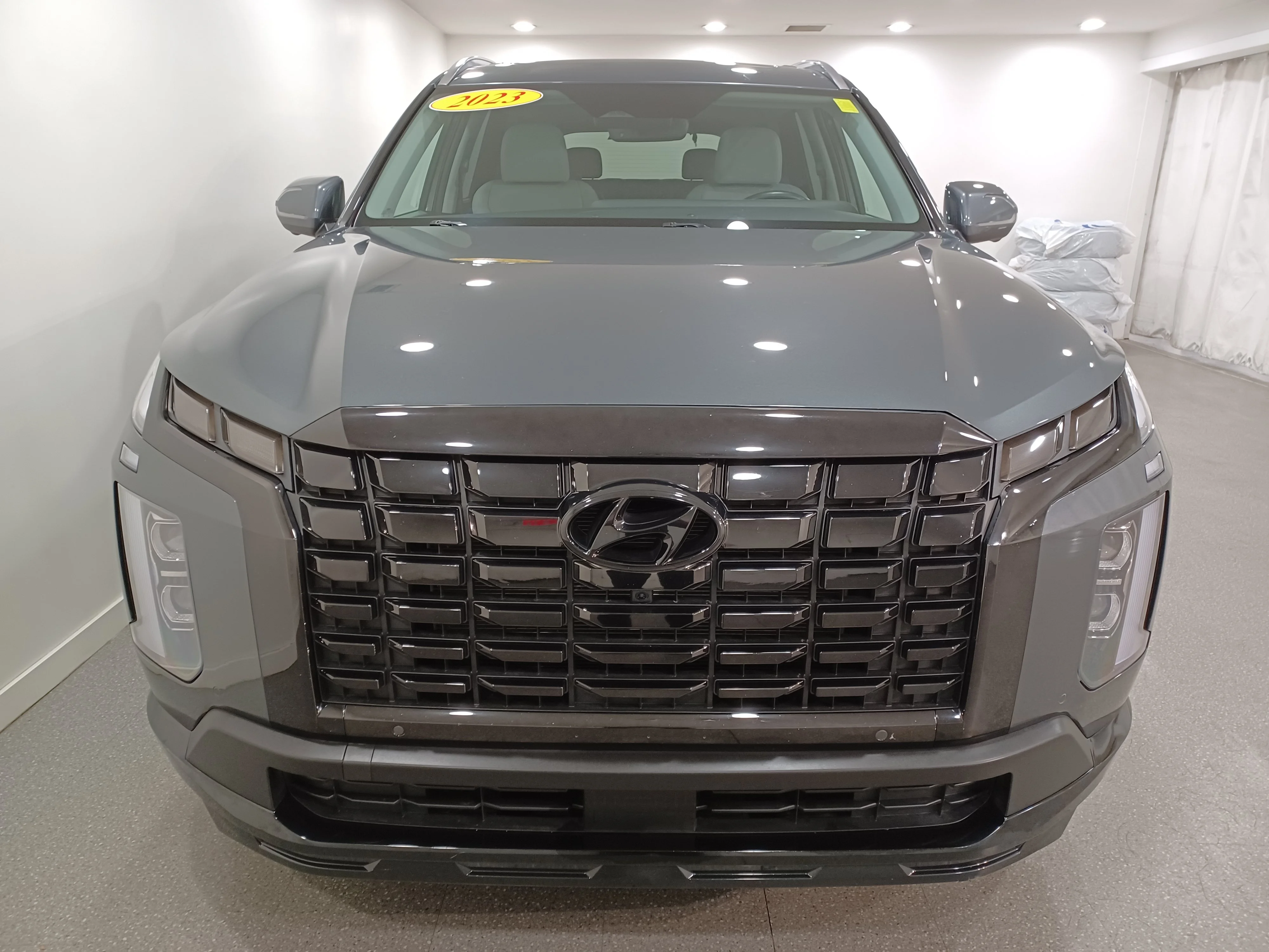 Certified Used 2023 Steel Graphite Hyundai Urban AWD*7 Pass | Adaptive Cruise | Remote Start | Nav | 360 Cam | Cooled Leather | Sunroof | H/K image 3