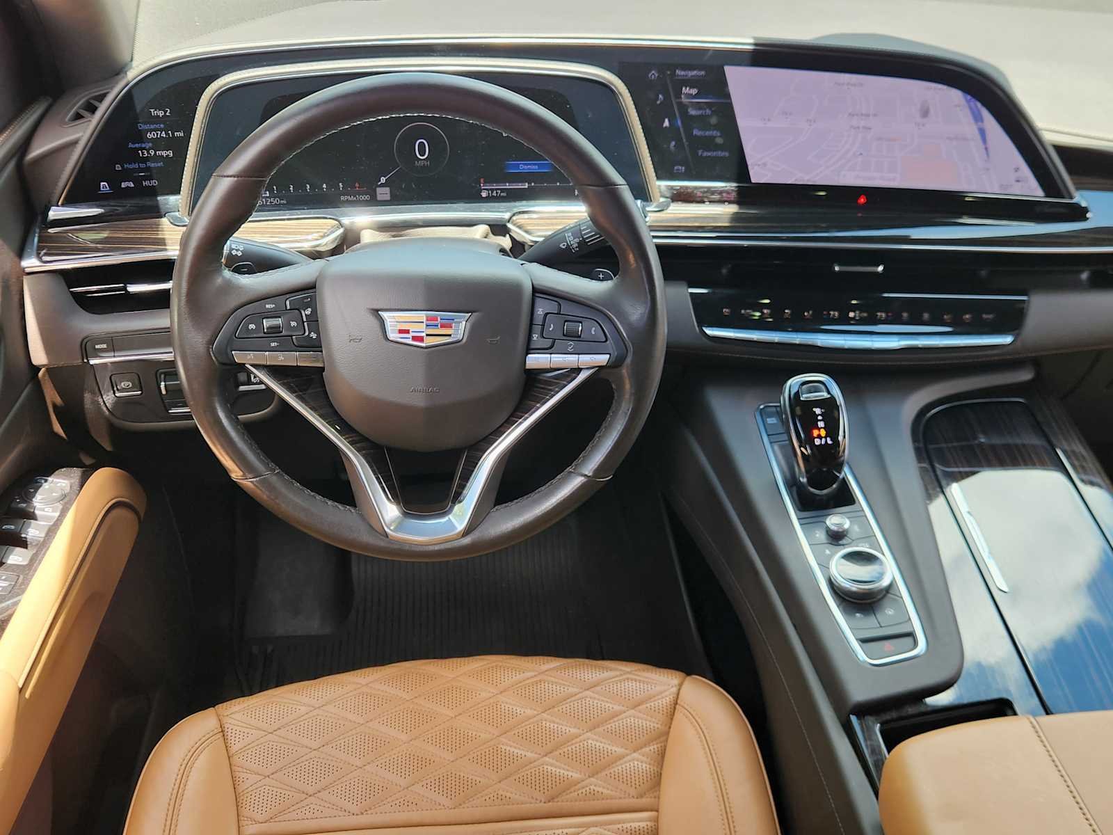 Used 2021 Crystal White Tricoat Cadillac Premium Luxury image 25