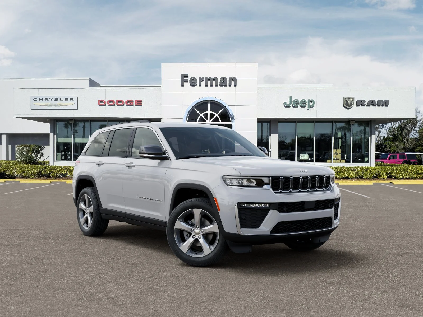 New 2026 Bright White Clear-Coat Exterior Paint Jeep Limited image 34