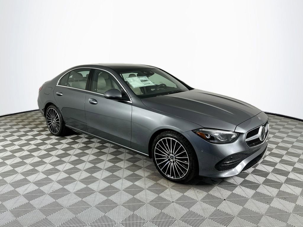 New 2026 Selenite Grey Metallic Mercedes-Benz C 300 image 35