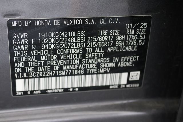 2025 Honda HR-V EX-L - Photo 29